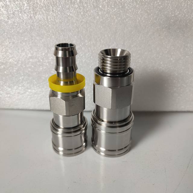 Manufacturer direct UQD liquid-cooled stainless steel quick connector