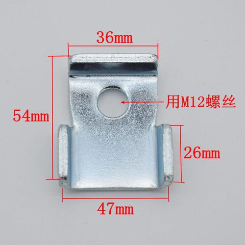 电梯导轨压导板适用蒂森日立副轨空心压码T89 75主轨8K 13K压板 - 图1