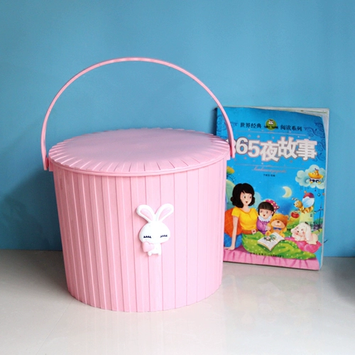Пластиковое ведро с сидением, детская система хранения для домашнего использования для школьников для детского сада