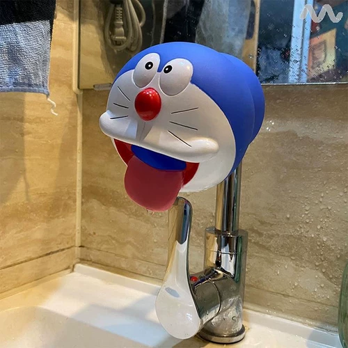 Мультяшный слюнявчик, милый детский силиконовый водонепроницаемый длинный удлинитель крана