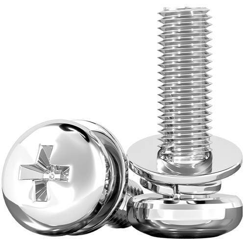 304/316不锈钢圆头十字三组合螺丝平弹垫片盘头组合螺钉MM3M4M5M6 - 图3