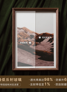 洗照片做成相框定制画框打印裱画