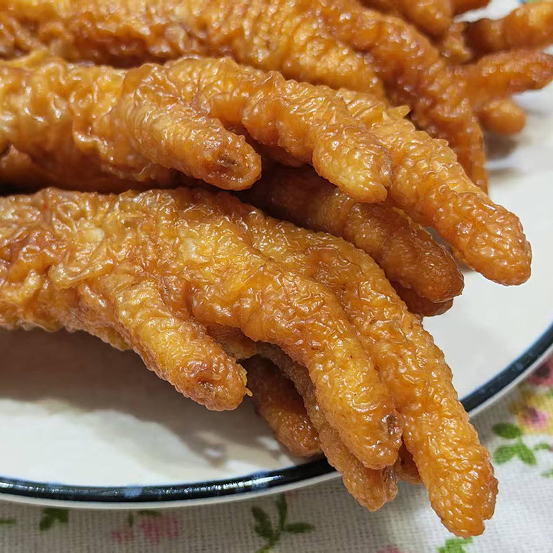 开封福兴斋虎皮鸡爪1斤10-11个当天现做无添加开袋即食零食特产,淘宝优惠券,粉丝福利购,淘宝优惠卷