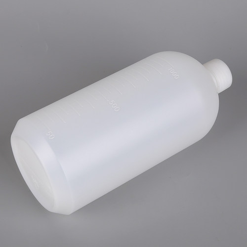 500/1000/2000ml内盖小口瓶半透明塑料分装瓶pe带刻度液体试剂瓶 - 图2