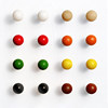 Solid wood hole board accessories match sticks wooden hole board storage shelf hook accessories wooden sticks match sticks
