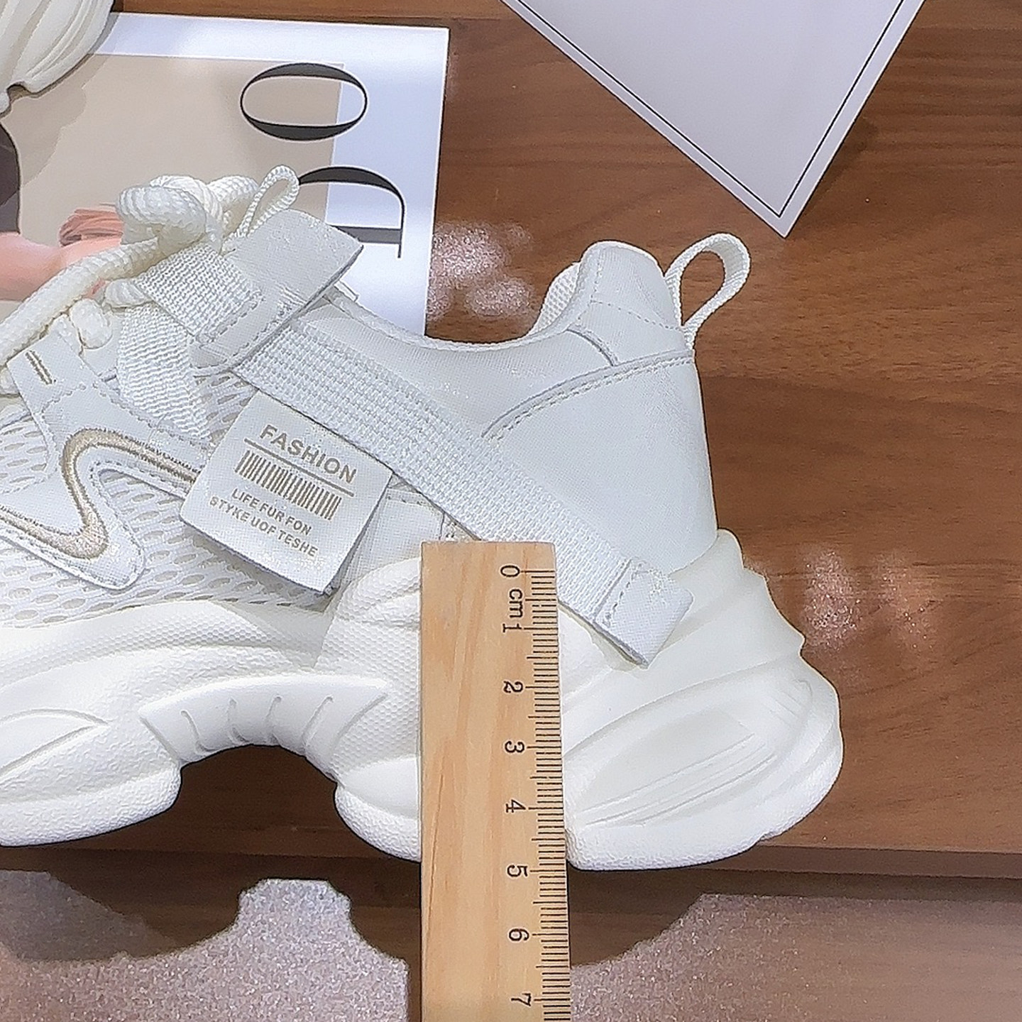 厚底轻便老爹鞋女2025新款春季时尚百搭显脚小休闲增高鞋配阔腿裤,淘宝优惠券,粉丝福利购,淘宝优惠卷