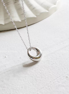 2212cs925纯银韩国短女短项链