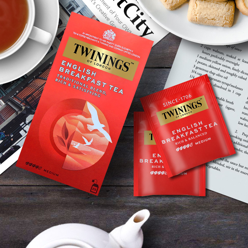 TWININGS川宁茶豪门伯爵茶英式早餐仕女大吉岭锡兰红茶临期可选 - 图0