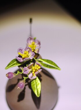 胸针花朵古风复古/宫廷