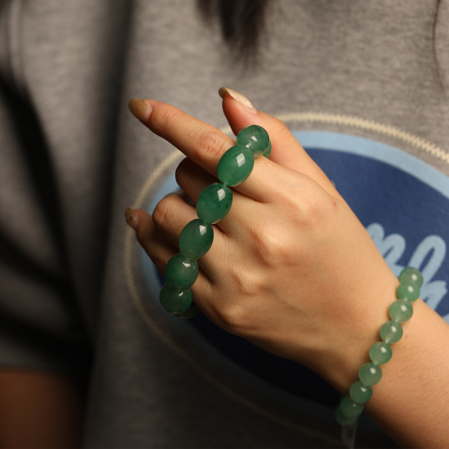 陈万福珠宝天然非洲翠A货珠串果绿冰飘花糯种满色DIY款精美手串,淘宝优惠券,粉丝福利购,淘宝优惠卷