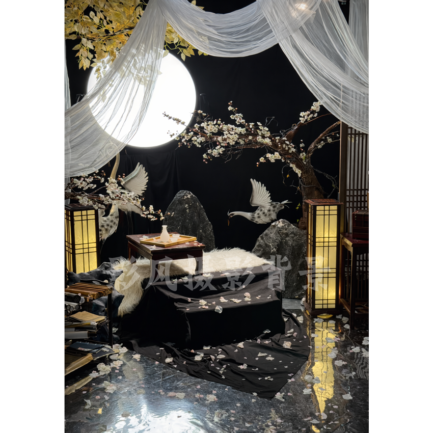 情感主播直播包背景布知识分享口播背景墙3D立体卧室温馨夜背景布,淘宝优惠券,粉丝福利购,淘宝优惠卷