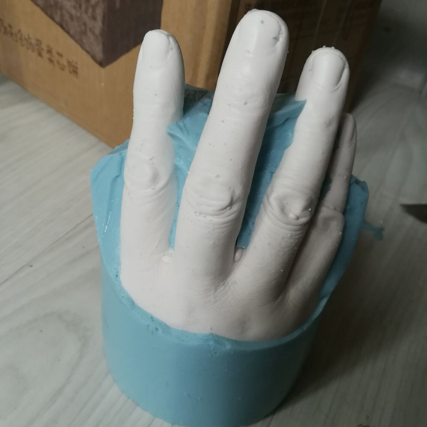 石膏手模diy手膜型石膏3d模型摆件克隆粉石膏粉模型粉手办造型,淘宝优惠券,粉丝福利购,淘宝优惠卷