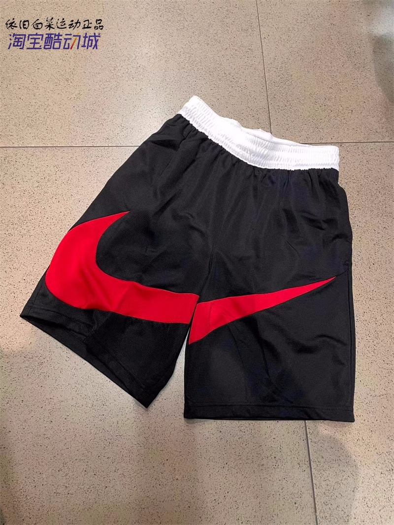 Nike 耐克 男子大钩子篮球运动速干宽松透气篮球短裤BV9386-010 - 图1