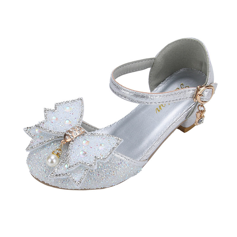 女童凉鞋时尚公主鞋夏季2026新款水钻儿童高跟鞋小女孩舞蹈演出鞋,淘宝优惠券,粉丝福利购,淘宝优惠卷