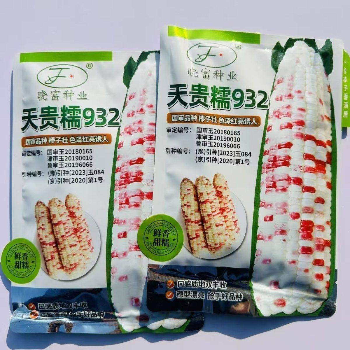 天贵糯932彩甜糯玉米种子春季大棒彩甜糯玉米种子籽鲜食玉米种子,淘宝优惠券,粉丝福利购,淘宝优惠卷