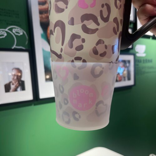 7cm硅胶杯套bloommark1100ml保温杯垫吸管杯冰霸防摔保护杯底套 - 图2