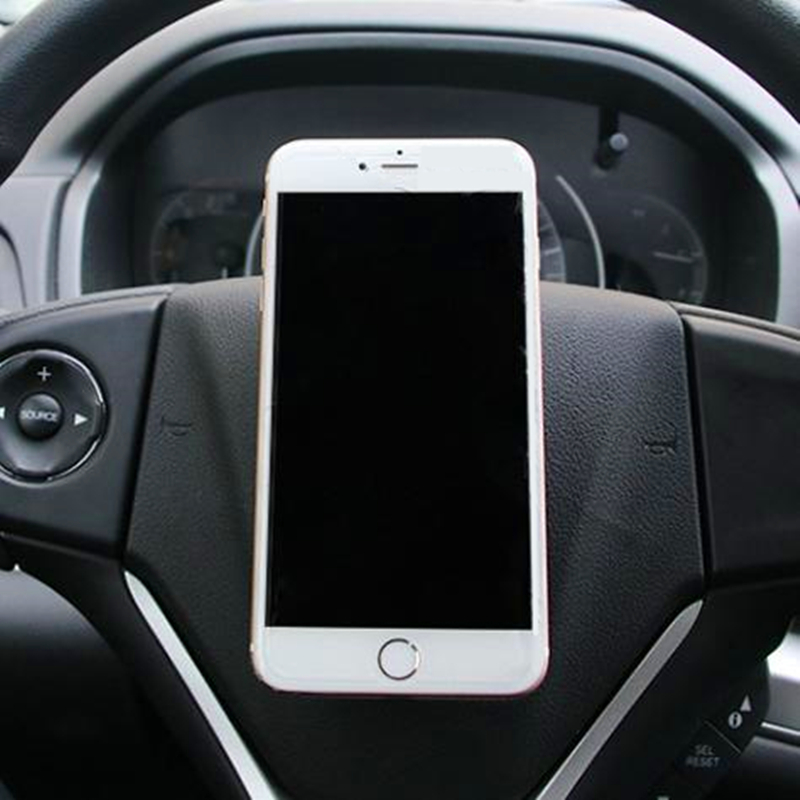 手机车载支架全新新款吸盘式导航方向盘手机机支架方形磁吸粘贴式 - 图2
