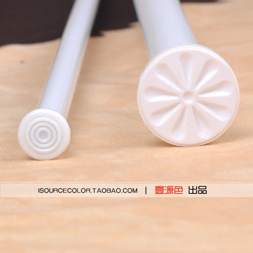 壹源色门帘竿可调节伸缩杆涨杆浴帘杆晾衣杆粗杆细杆多种尺寸 - 图2