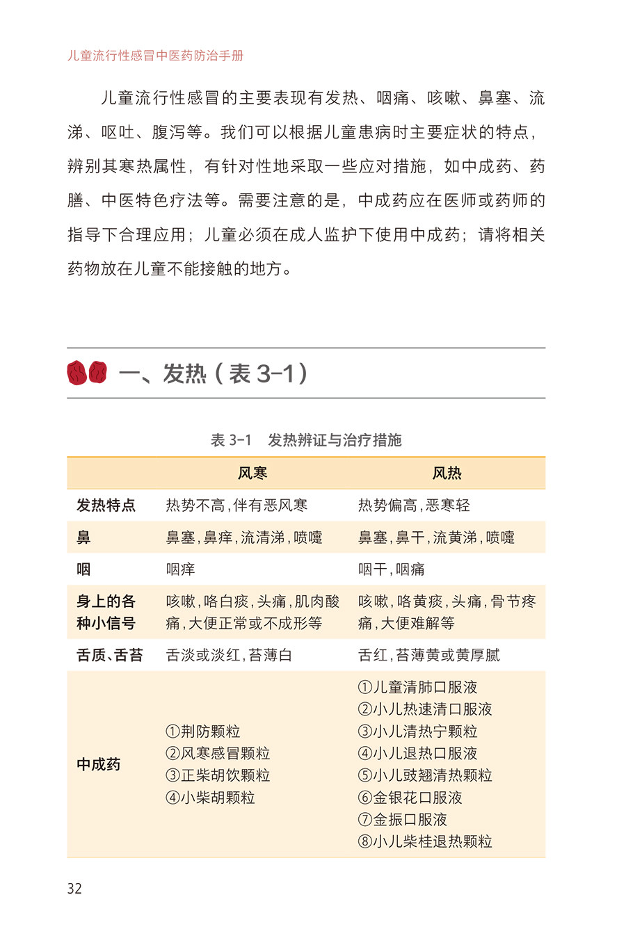 儿童流行性感冒中医药防治手册 张忠德 儿童流感常见症状预防治疗居家健康科普问题讲解 小儿推拿 人民卫生出版社9787117360517