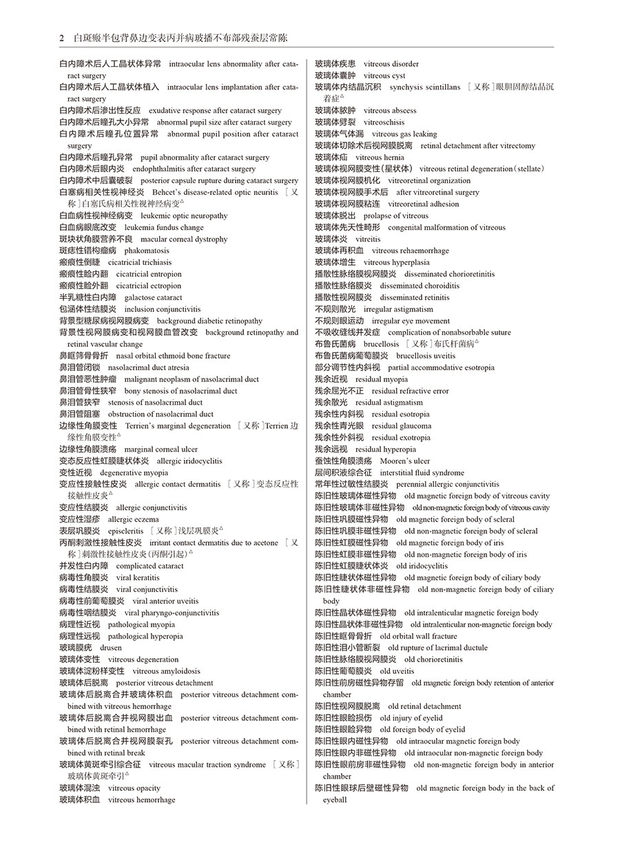 常用临床医学名词 2023年版 北京市医院管理研究所 中华医学会编 各地区临床工作中基本名词汇总整理 人民卫生出版社9787117347969