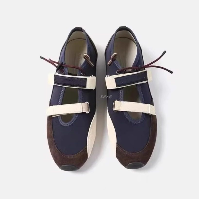 2026春夏街头百搭圆头魔术贴平底玛丽珍运动鞋少女感拼色芭蕾舞鞋,淘宝优惠券,粉丝福利购,淘宝优惠卷