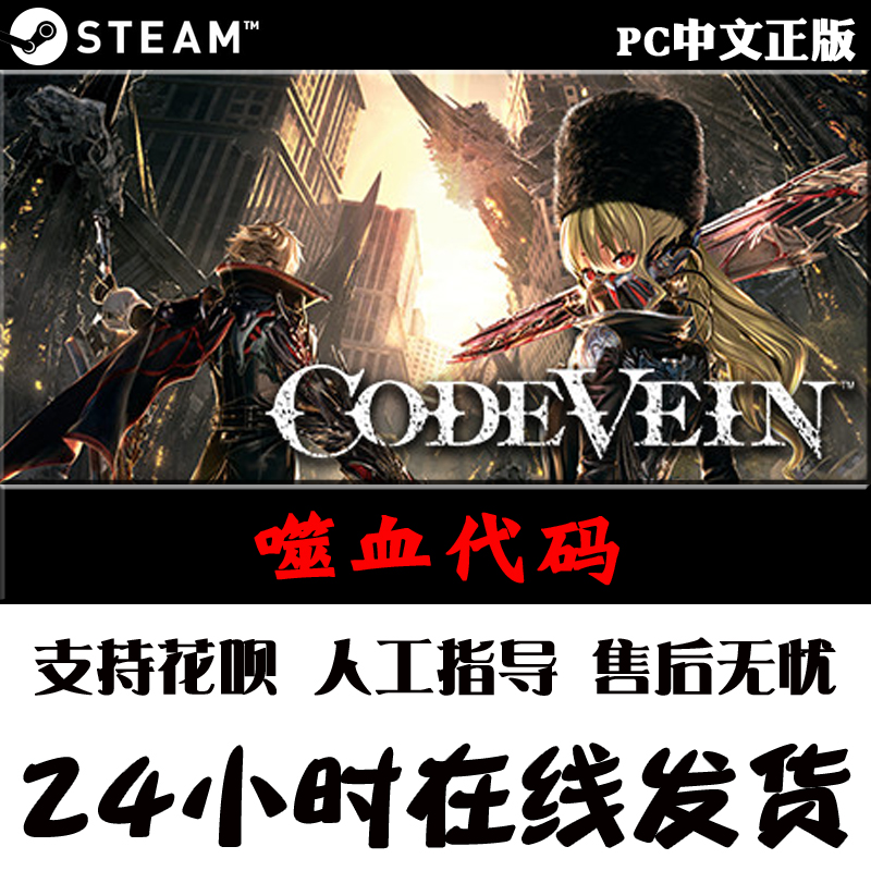 PC中文正版 steam游戏 CODE VEIN噬血代码嗜血代码动作类魂系列-图1