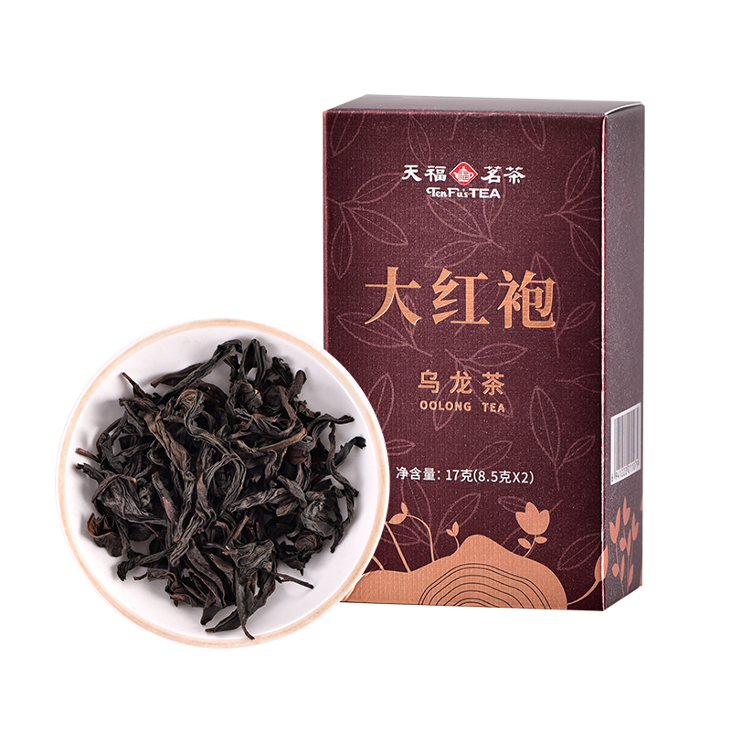 【会员专属】天福茗茶试饮品鉴装特级大红袍乌龙茶武夷岩茶17g - 图3