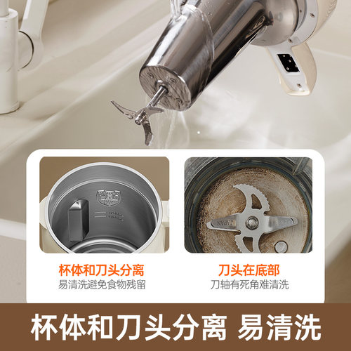 九阳豆浆机家用全自动多功能破壁机免过滤榨汁料理机旗舰官方正品 - 图0