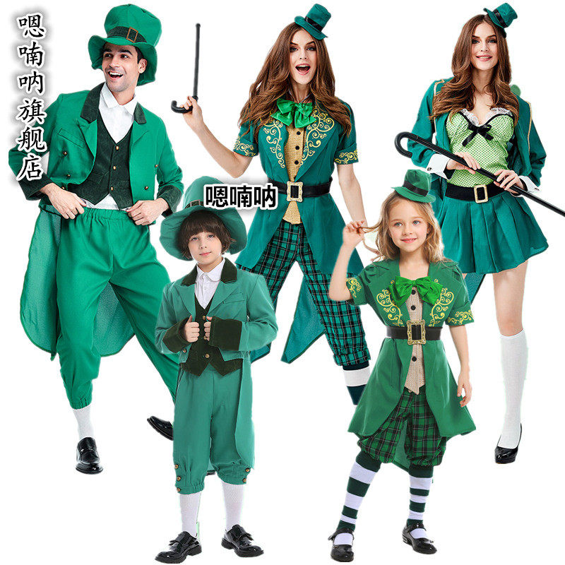 绿野仙踪爱尔兰妖精cos服奥兹国 嗯喃呐民族服装/舞台装