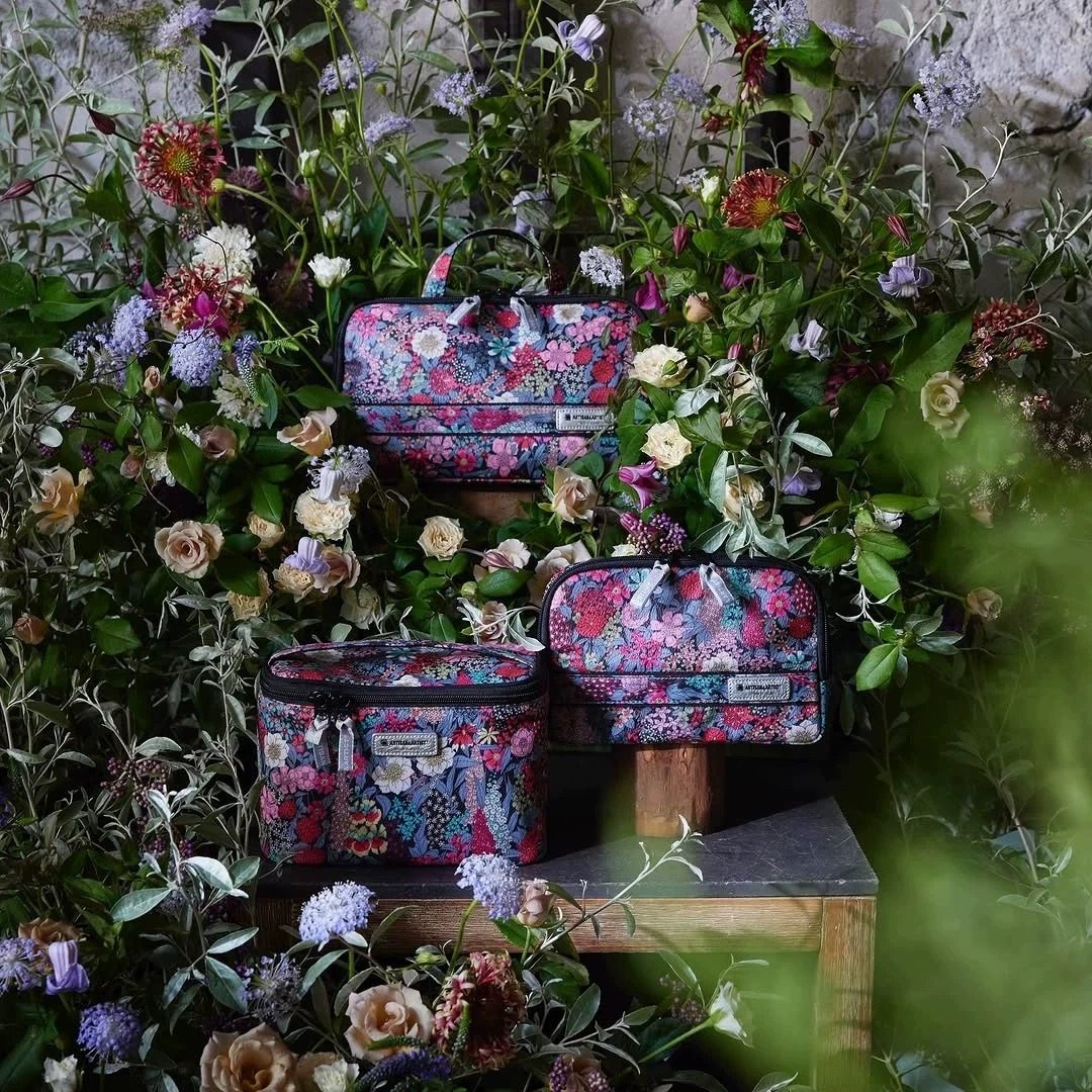 纯原现货日本订单ARTISAN&ARTIST 复古花花化妆包收纳包手拎包,淘宝优惠券,粉丝福利购,淘宝优惠卷