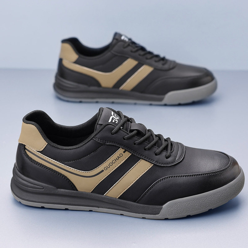 小白鞋新款男士商务休闲皮鞋男款运动休闲青年百搭板鞋潮男乐福鞋,淘宝优惠券,粉丝福利购,淘宝优惠卷