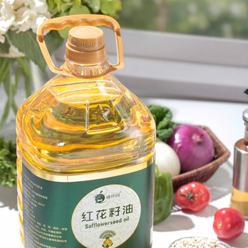 新疆直发 红花籽油 5L 确珍园炒菜凉拌家用食用植物油炖菜 - 图2
