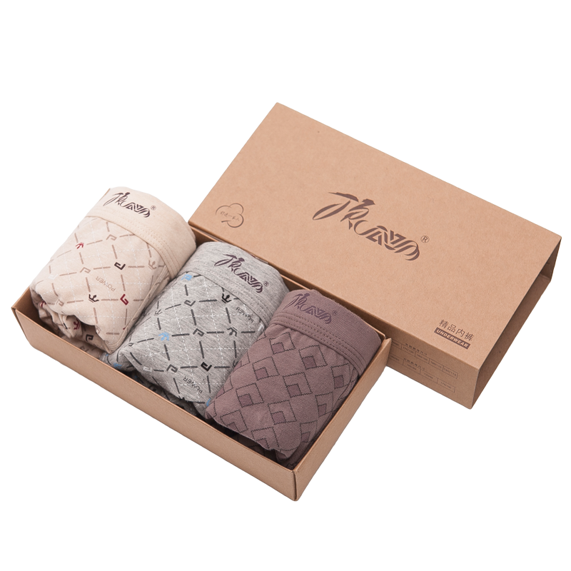 顶呱呱内裤男士纯棉中腰平角裤头青年彩棉四角内裤棉质大码短裤头,淘宝优惠券,粉丝福利购,淘宝优惠卷