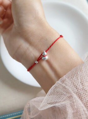 葫禄娃可爱小葫芦吊坠编织细手绳