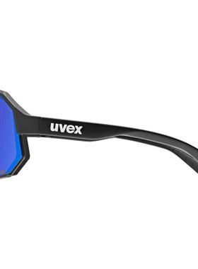 代购UVEX优维斯男女滑雪镜防雾防刮抗紫外线易清洁黑色磨砂大镜