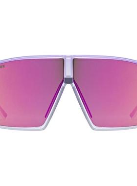 代购UVEX优维斯男女滑雪镜防雾疏水涂层抗冲击易清洁紫色镜片