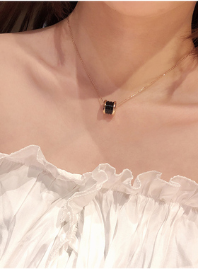 小蛮腰陶瓷短款高级弹簧毛衣链