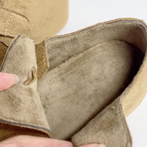 经典全包加绒勃肯鞋2025秋冬一脚蹬舒适百搭休闲平底单鞋 - 图3