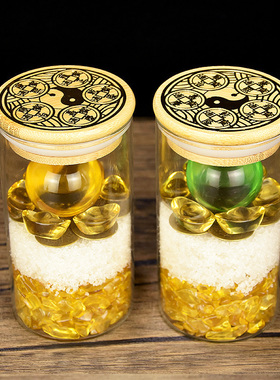 安忍水摆件玻璃解决床头朝西卧室