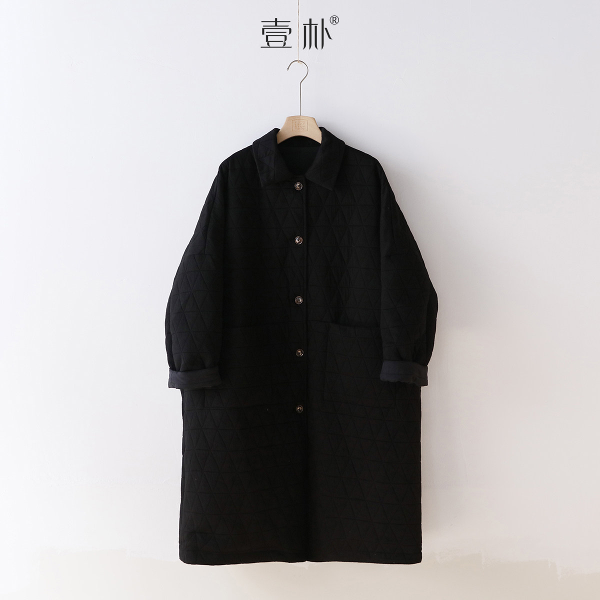 一件过冬！两面穿双层夹棉加厚翻领长款棉衣 保暖外套棉服 5191TK,淘宝优惠券,粉丝福利购,淘宝优惠卷