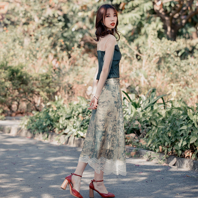 魅影仙女赫本轻熟风气质穿搭连衣裙 魅影仙女连衣裙