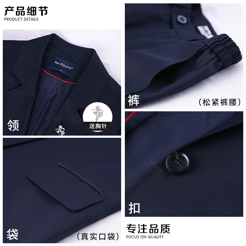 羊毛料工装气质工作服夏 韩茗雅服饰职业女裤套装