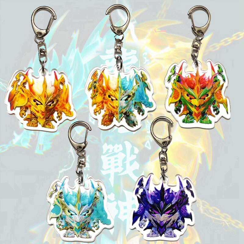 ‌蛋仔派对皮肤蛋仔派对人鱼歌姬皮肤手办挂件赛然玩偶亚克力公仔石心船长钥匙扣