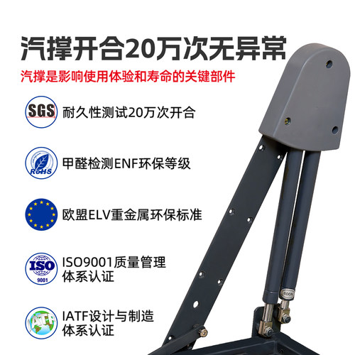 墨菲隐形床五金配件正侧翻折叠床隐藏式上下翻板床墙壁床衣柜一体 - 图0