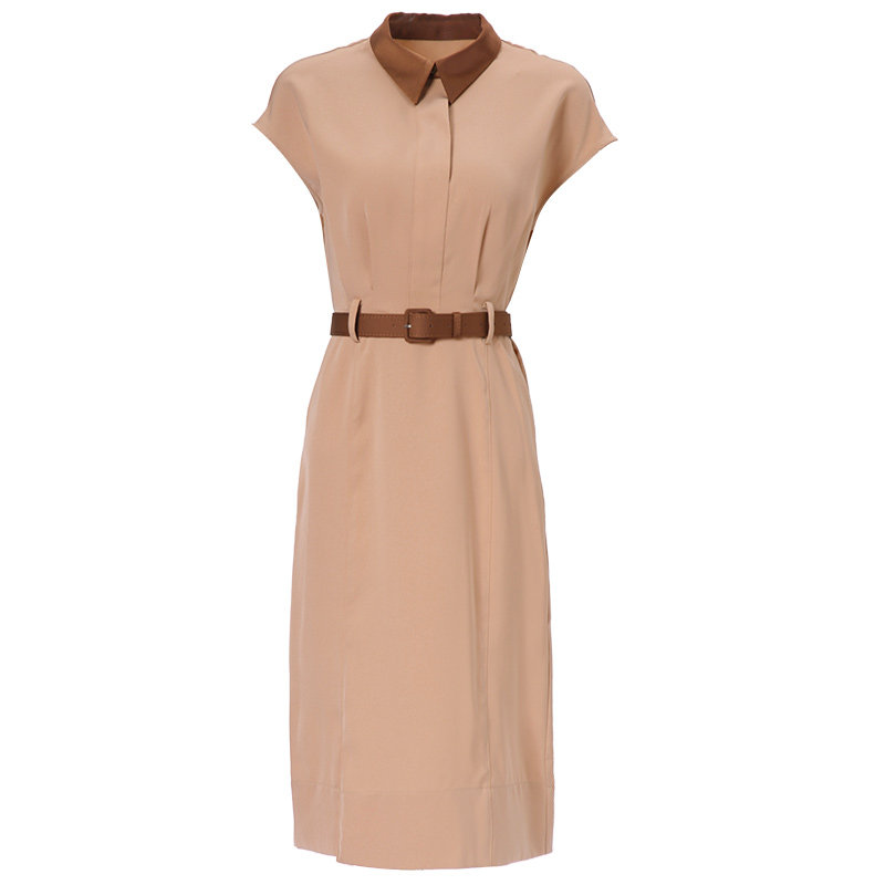 海青蓝通勤连衣裙2020夏季包臀裙子 海青蓝连衣裙