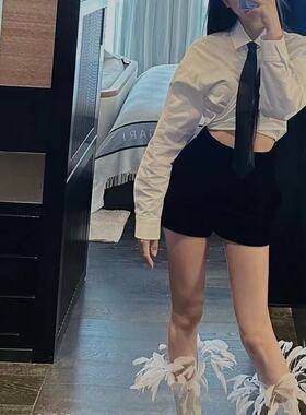 高级氛围感护脚踝保暖靴套袜羽毛过膝袜子大腿袜袖套长腿袜网红女