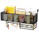 Door shelves without punching wall-mounted and thickened