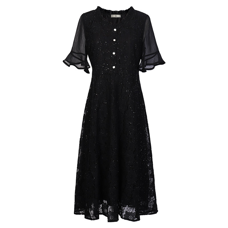 伊自尚胖妹妹夏装大码女装连衣裙子 伊自尚服饰大码女装