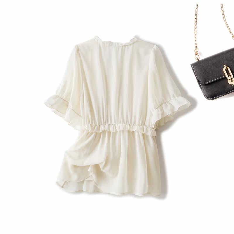  伊自尚服饰蕾丝衫/雪纺衫