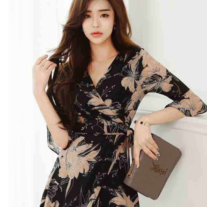 伊自尚大码女装2020年新款胖mm长裙 伊自尚服饰大码女装